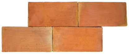 Rustic Handmade Unsealed Terracotta Floor Tiles