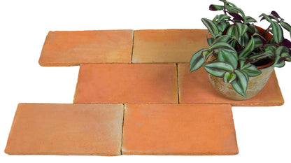 Rustic Handmade Unsealed Terracotta Floor Tiles