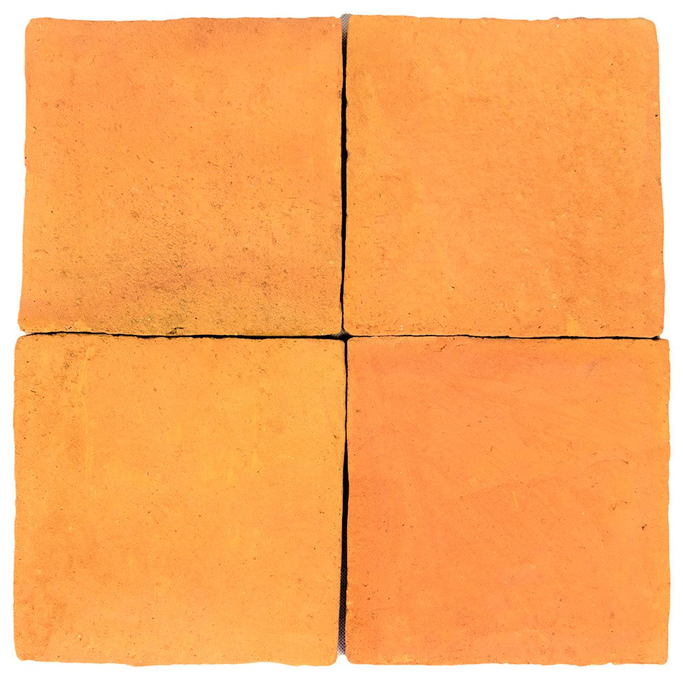 Rustic Handmade Unsealed Terracotta Floor Tiles