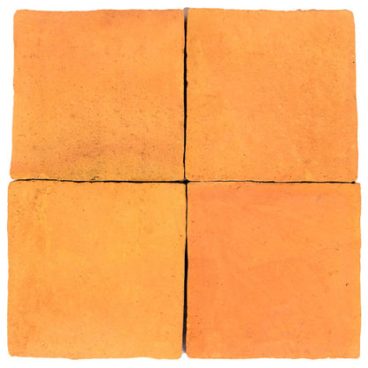 Rustic Handmade Unsealed Terracotta Floor Tiles