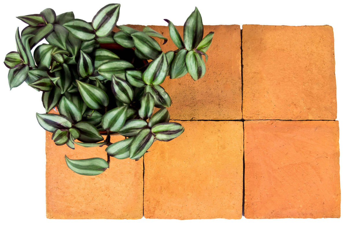 Rustic Handmade Unsealed Terracotta Floor Tiles