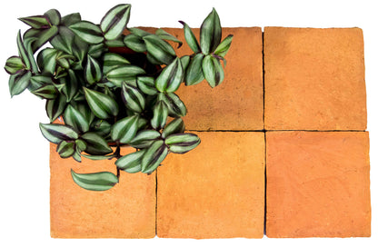 Rustic Handmade Unsealed Terracotta Floor Tiles