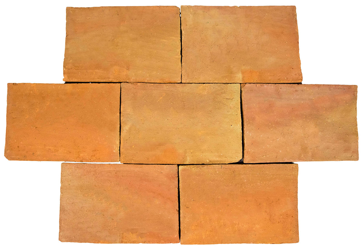 Rustic Handmade Unsealed Terracotta Floor Tiles