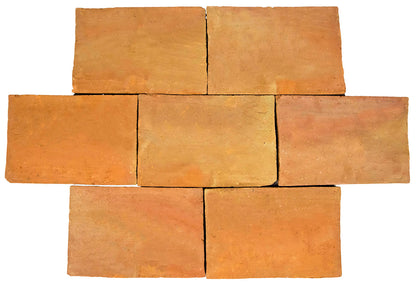 Rustic Handmade Unsealed Terracotta Floor Tiles