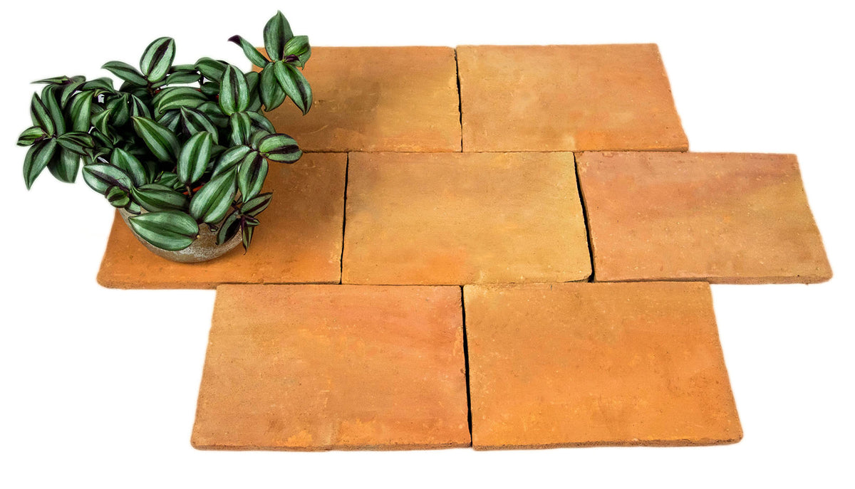 Rustic Handmade Unsealed Terracotta Floor Tiles