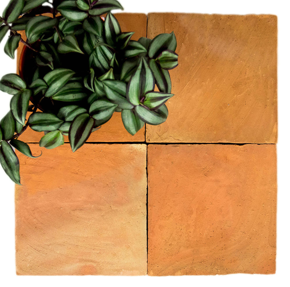 Rustic Handmade Unsealed Terracotta Floor Tiles