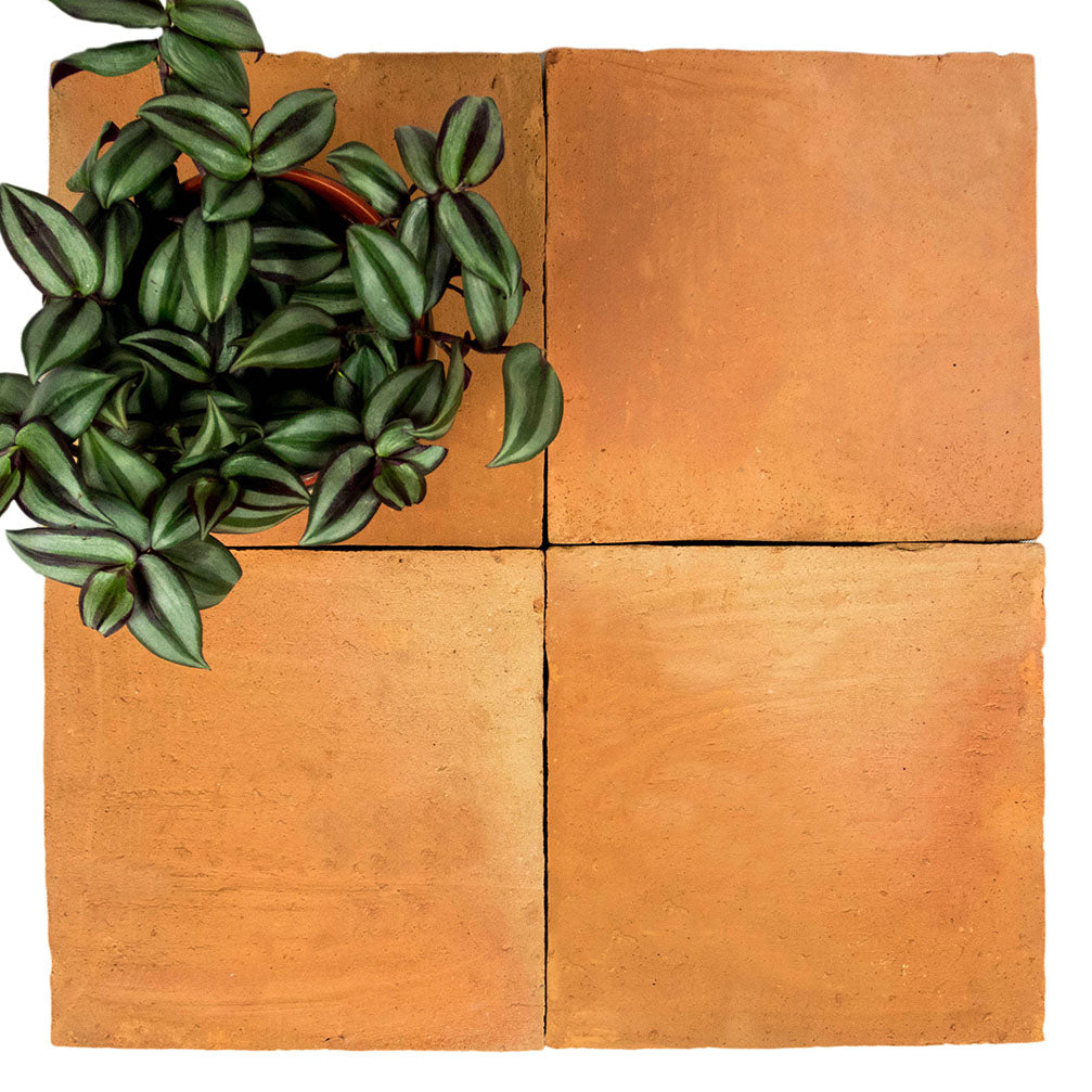 Rustic Handmade Unsealed Terracotta Floor Tiles
