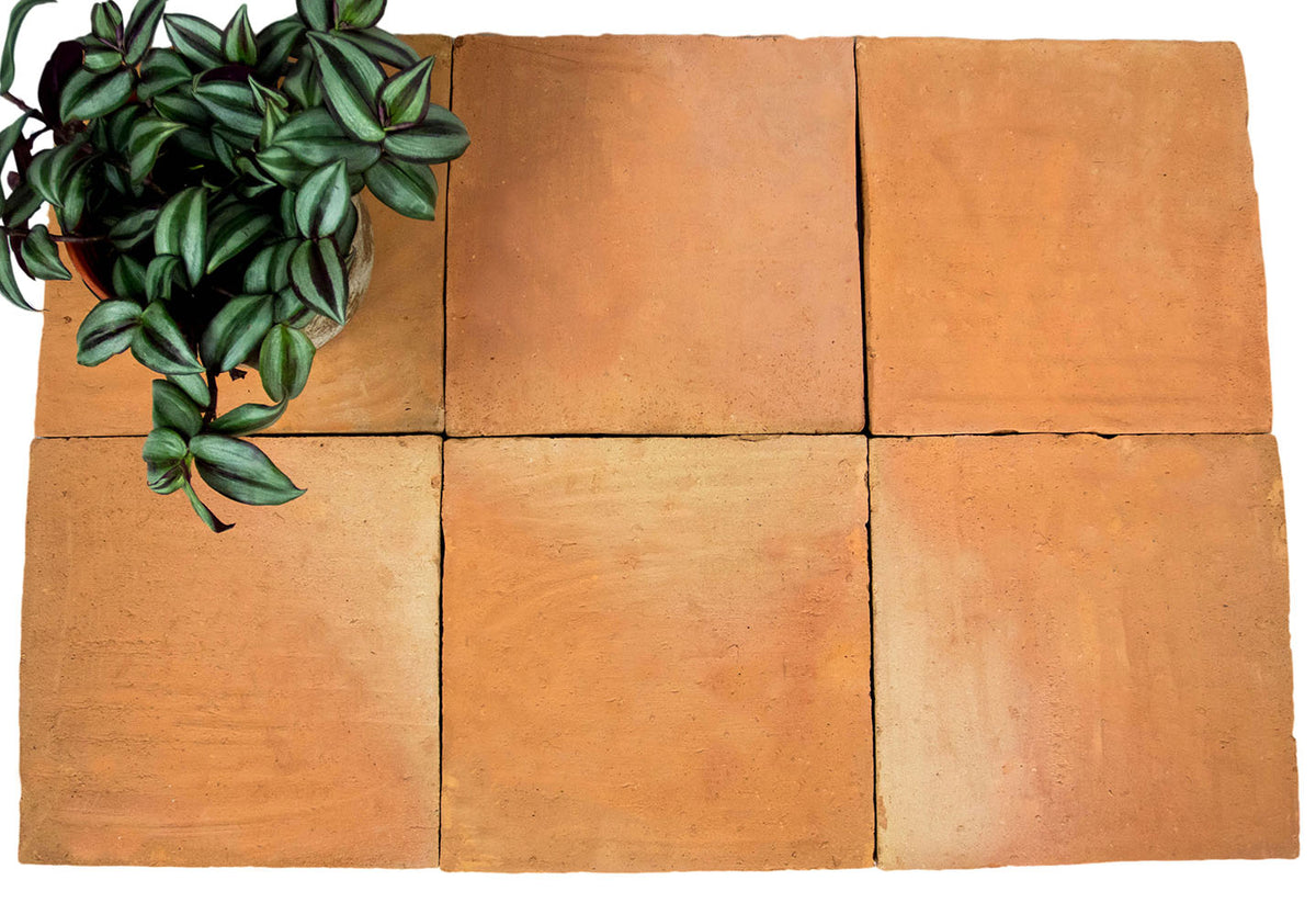 Rustic Handmade Unsealed Terracotta Floor Tiles
