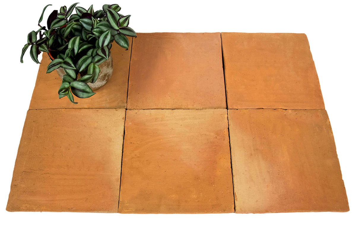 Rustic Handmade Unsealed Terracotta Floor Tiles
