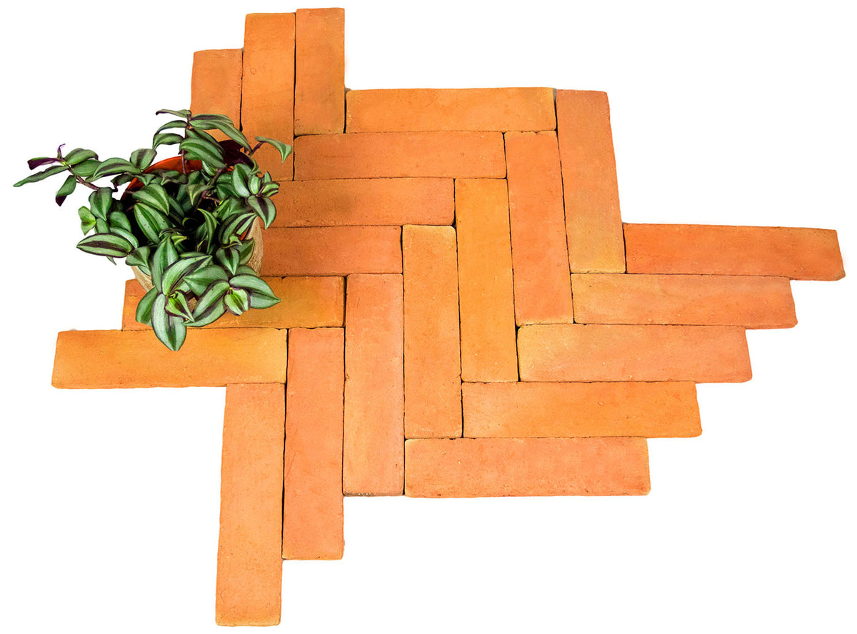 Rustic Handmade Unsealed Terracotta Floor Tiles