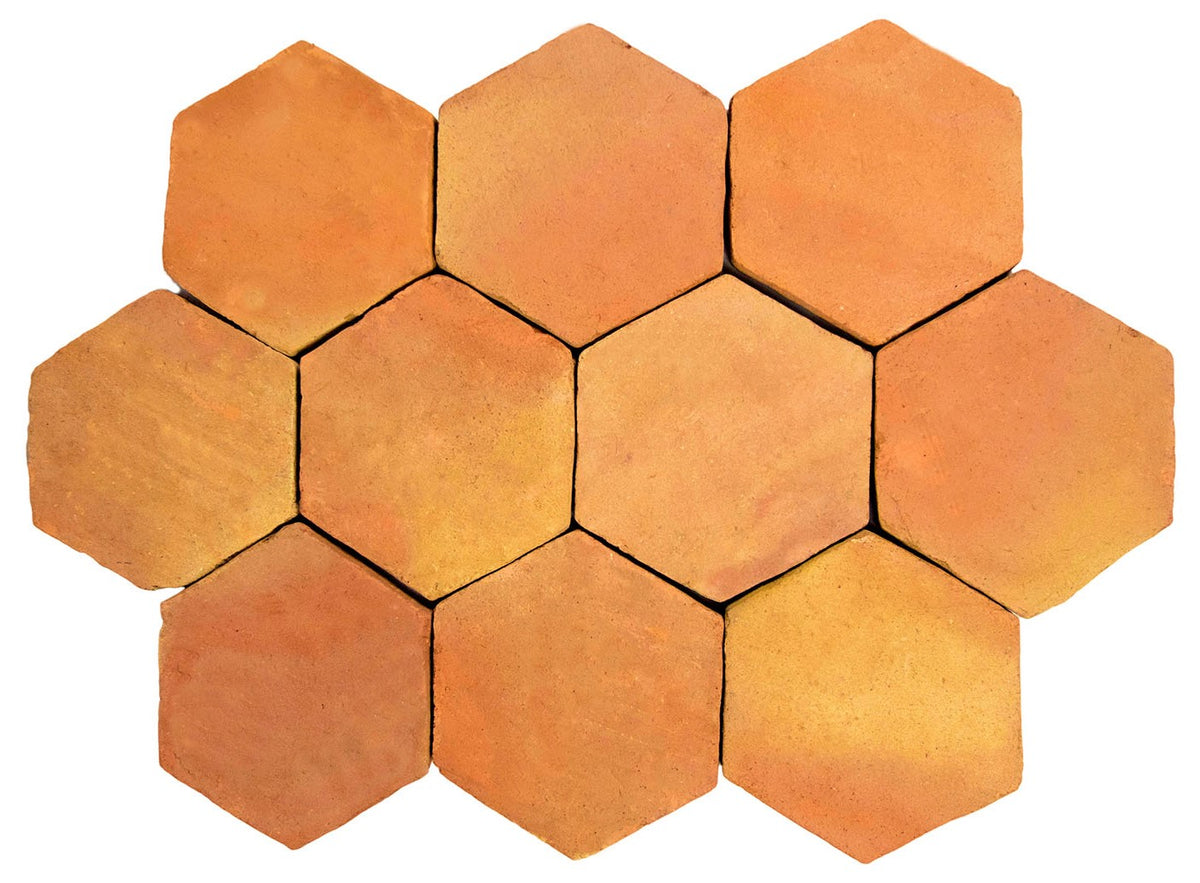Rustic Handmade Unsealed Terracotta Floor Tiles