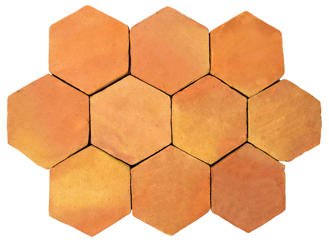 Rustic Handmade Unsealed Terracotta Floor Tiles