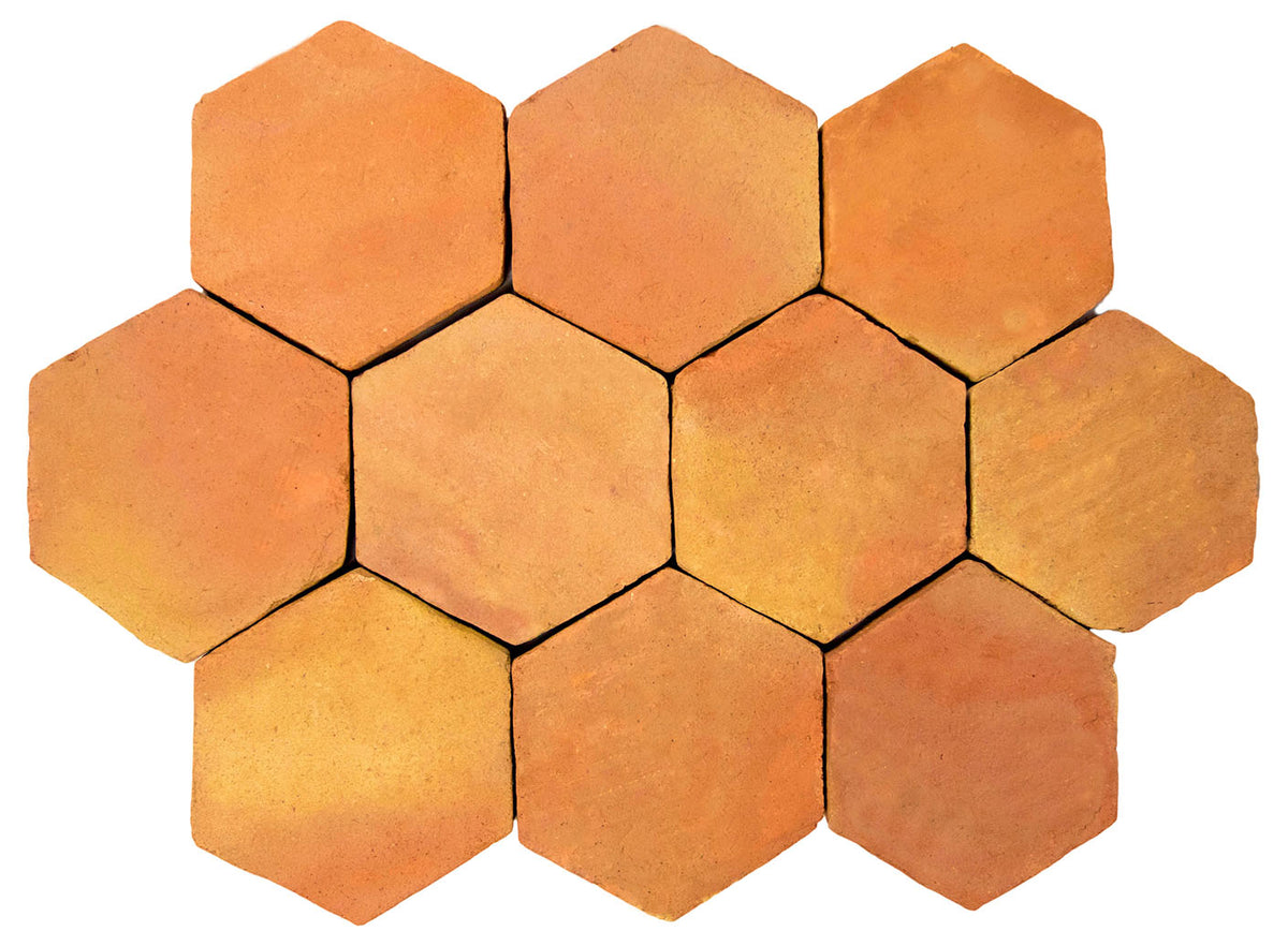 Rustic Handmade Unsealed Terracotta Floor Tiles