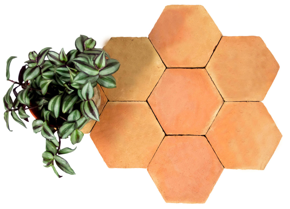 Rustic Handmade Unsealed Terracotta Floor Tiles