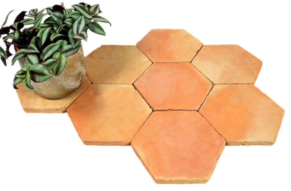 Rustic Handmade Unsealed Terracotta Floor Tiles