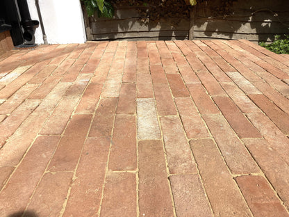 Pale Handmade Unsealed Terracotta Floor Tiles